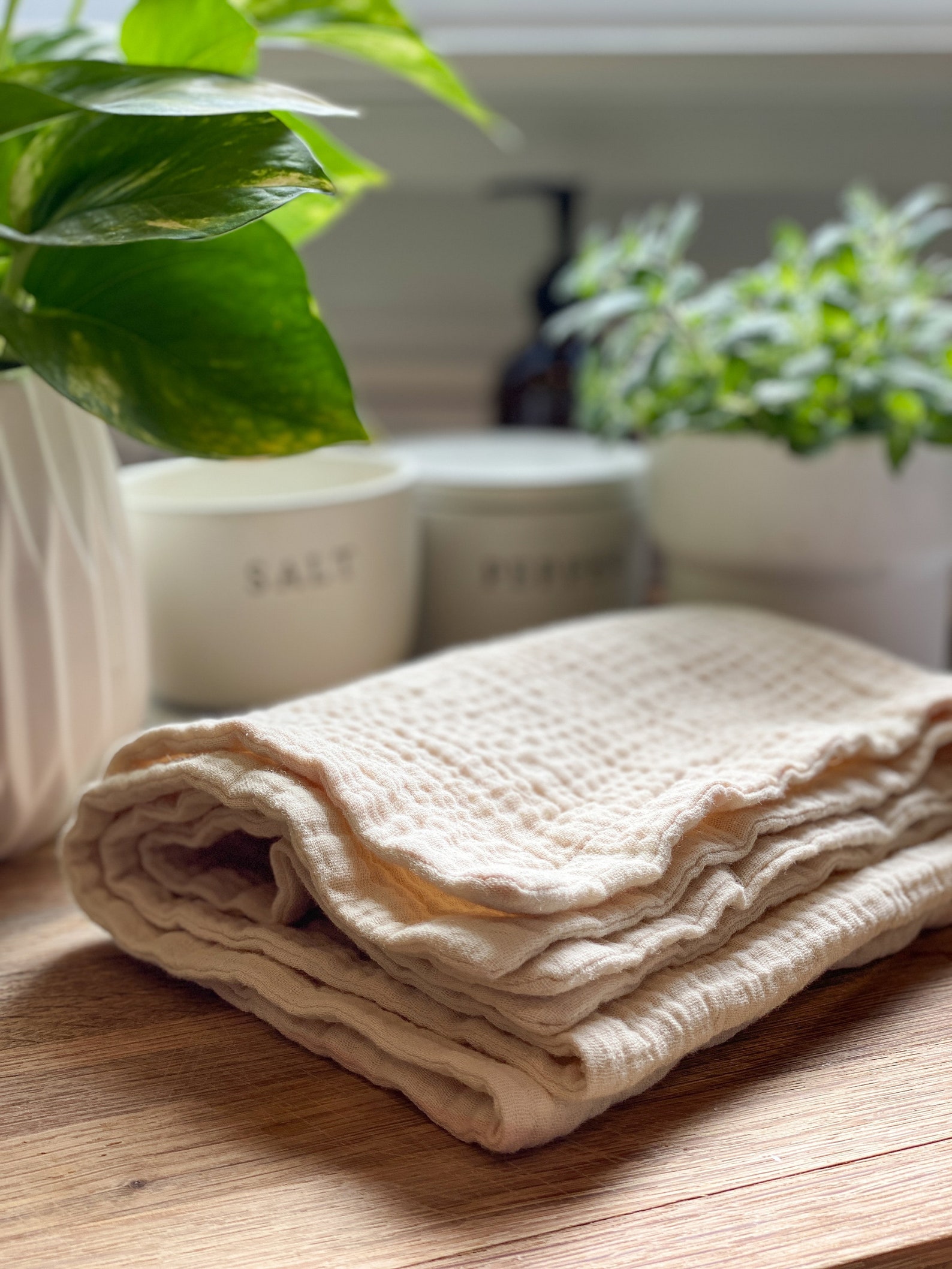 Set of 2 / THICK Gauze Kitchen TOWELS / Hand Towel 16X26 / Etsy