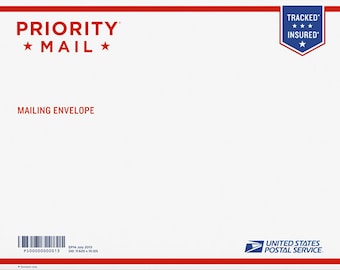 PRIORITY MAIL Upgrade / Air Shipping / Tracking Included / Apply To Prior Order /