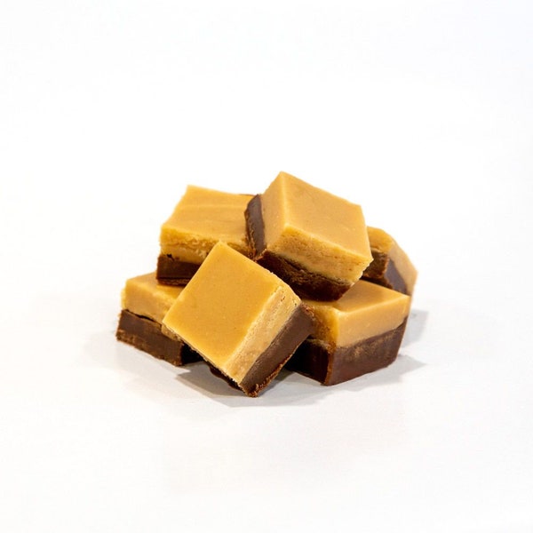 Hall's Chocolate Peanut Butter Layered Fudge, 1 Pound