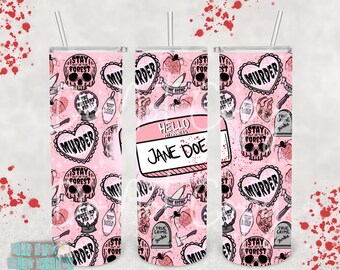 Jane Doe Seamless Png, The husband did it sublimation design, True crime Clipart, Murder Mystery Digital Design, Tumbler File, Crime Scene
