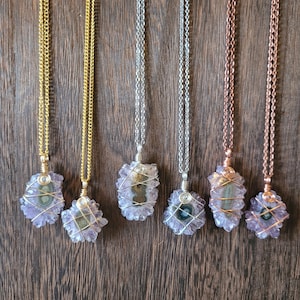 Stalactite Wire Wrapped Pendant