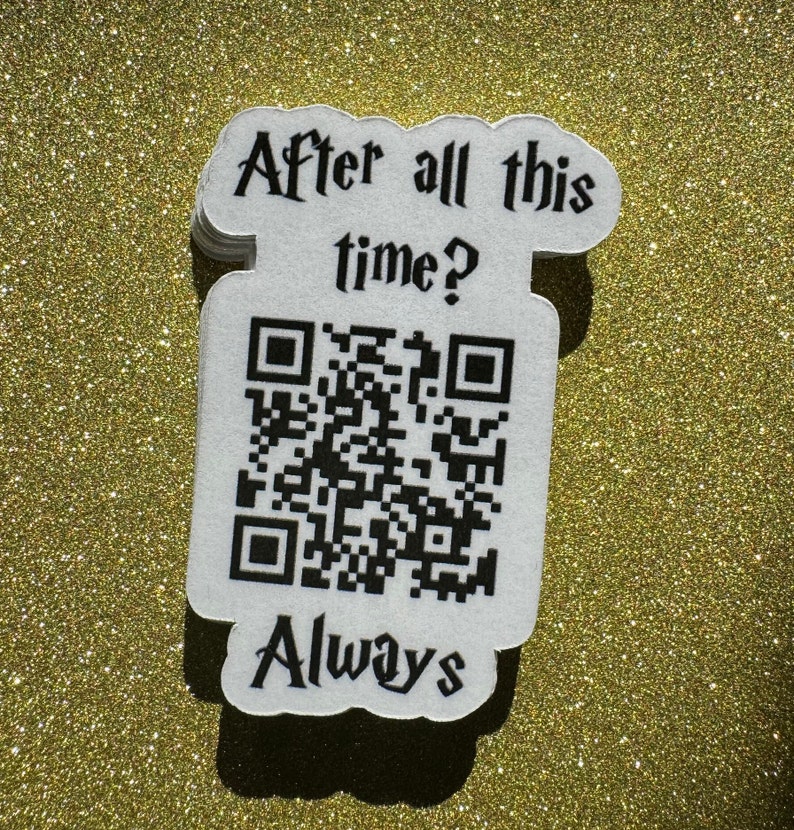 Harry Potter Always Sticker Hogwarts Snape Gryffindor Etsy