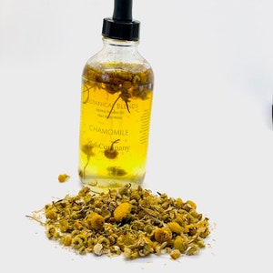 Botanical Blends Herbal Infused Oil/Multitasking Oil/Hair, Nails, Body Oil- Chamomile