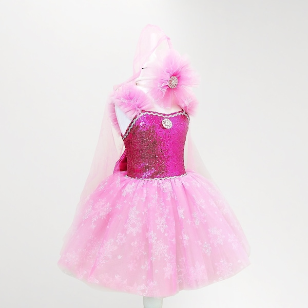 Robe de princesse pour l'anniversaire des neiges-Costumes d'Halloween-Robe de Lolita-Conte de fées-Accessoires de photographie pour nouveau