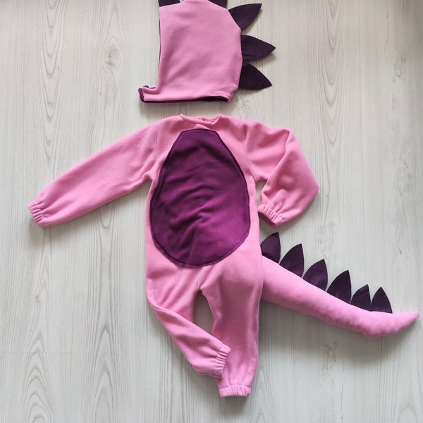 Pink Dinosaur Costume-Dinosaur Baby Shower-Dino Shirt-Halloween Costumes-Photography Props-Dinosaur Gifts-Dinosaur Birthday