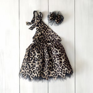 Caveman Costume Leopard-Safari Costume-Halloween Costumes Western Clothing-Infant Costume-Photography Props