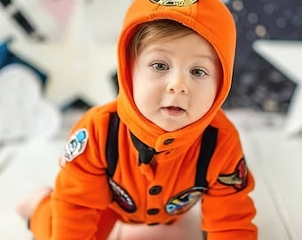 Space Suit-Baby Astronaut Helmet-Halloween Costume-Photography Props-Cosplay Costume-Birthday Outfit-Space Theme Decor