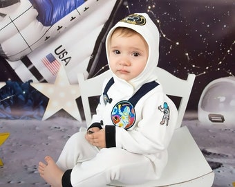 Baby Astronaut Helmet-Space Suit-Halloween Costume-Photography Props-Space Theme Decor-Cosplay Costume-Birthday Outfit