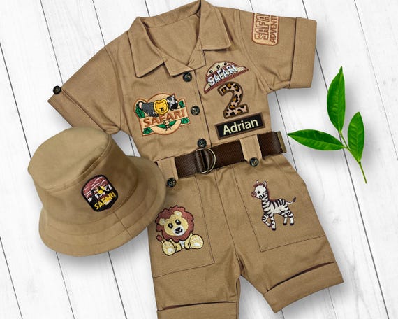 Safari Birthday-Scout Outfit Wild One Birthday-Two Wild Birthday-Girl Scout Party-Safari Nursery Decor-Halloween Costume