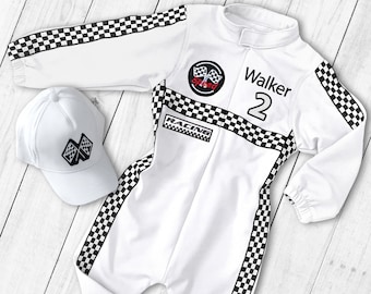 Two Fast Birthday Custom Race Suit-Halloween Costumes-Fast One Birthday-Race Car Birthday-Racing Jacket