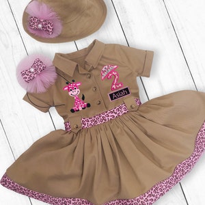 Pink Safari Birthday-Safari Halloween Costumes-Eagle Scout Wild One Birthday-Two Wild Birthday Girl Scout Party zdjęcie 1