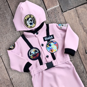 Custom Space Suit-Baby Astronaut Helmet-Halloween Costume-Photography Props-Space Theme Decor-Birthday Cosplay Costume