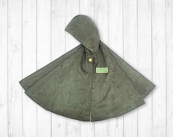 Hooded Cloak Cape-Medieval Cosplay Costume-Halloween Costumes-Fairy First Birthday-1st Birthday Boy-Fantasy World