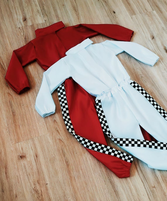 Traje de carrera blanco Disfraz de Halloween 1er regalo de - Etsy México Traje de carrera blanco Disfraz de Halloween 1er regalo de - Etsy México