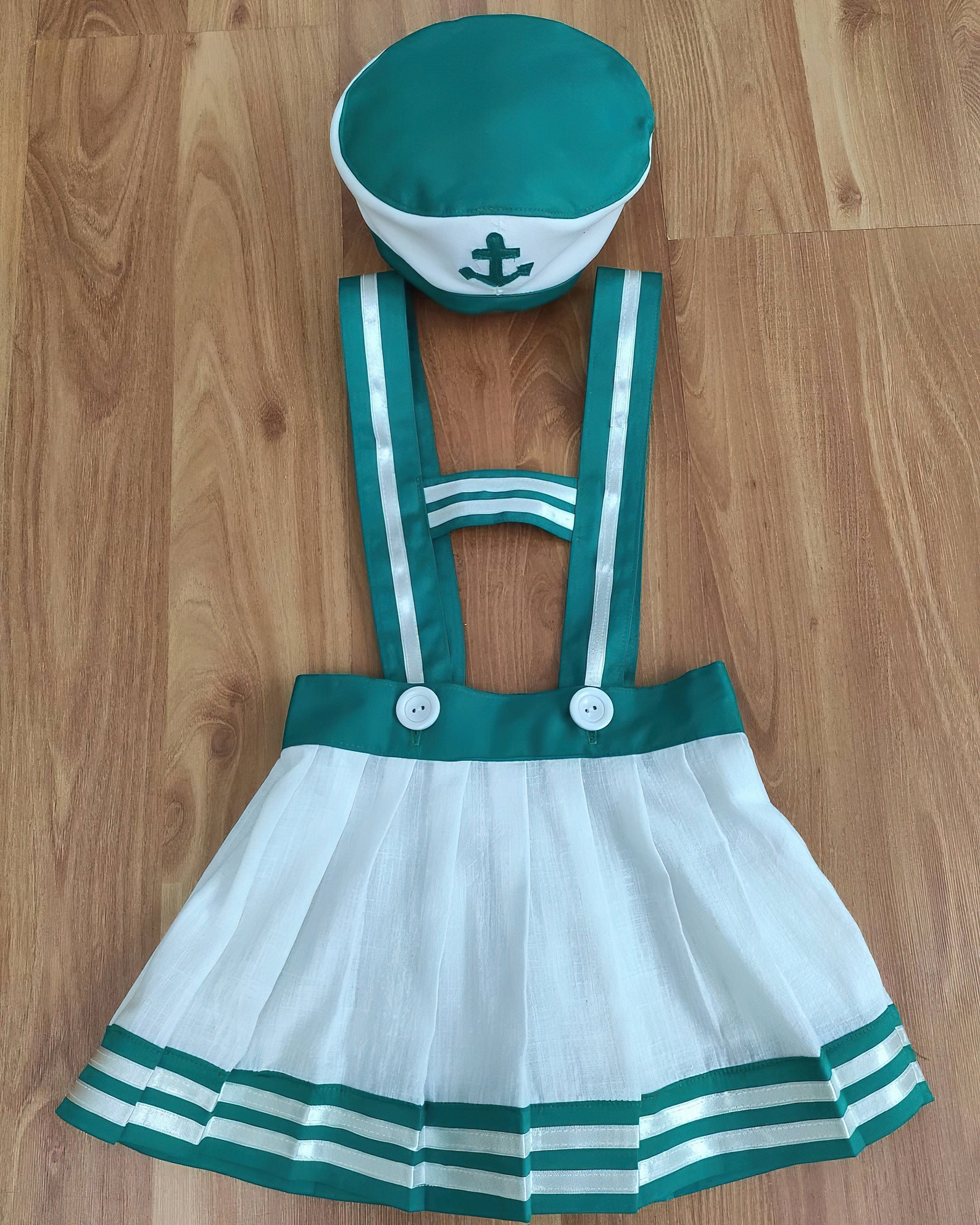 Women's U.S. Naval 3 Piece Costume