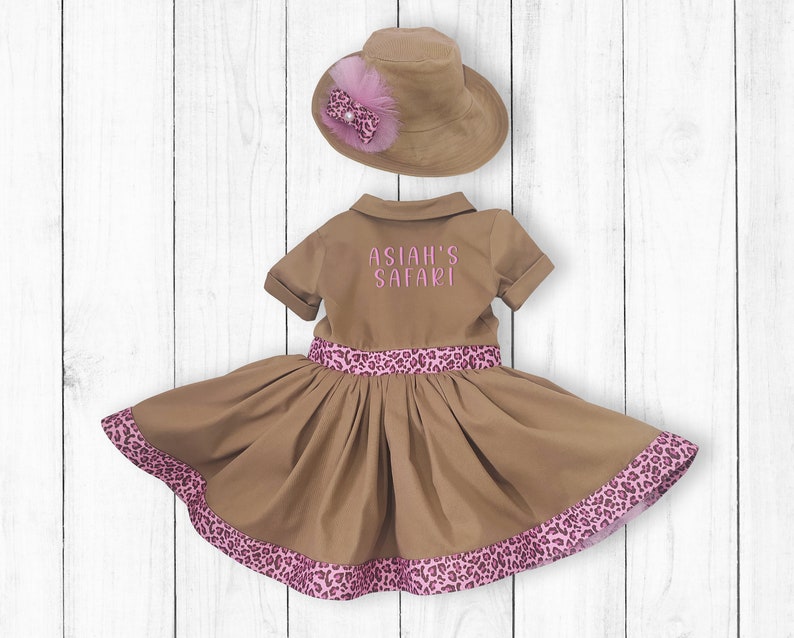 Pink Safari Birthday-Safari Halloween Costumes-Eagle Scout Wild One Birthday-Two Wild Birthday Girl Scout Party Short+BackName