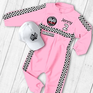 Race Car Birthday Custom Race Suit-Fast One Birthday-Halloween Costumes-Two Fast Birthday-1st Birthday Gift-Drag Race