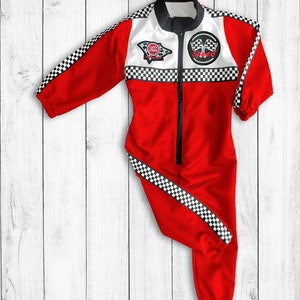 Fast One Birthday-Race Car Birthday-Two Fast Birthday Custom Race Suit-Halloween Costumes-1st Birthday Gift-Drag Race image 5