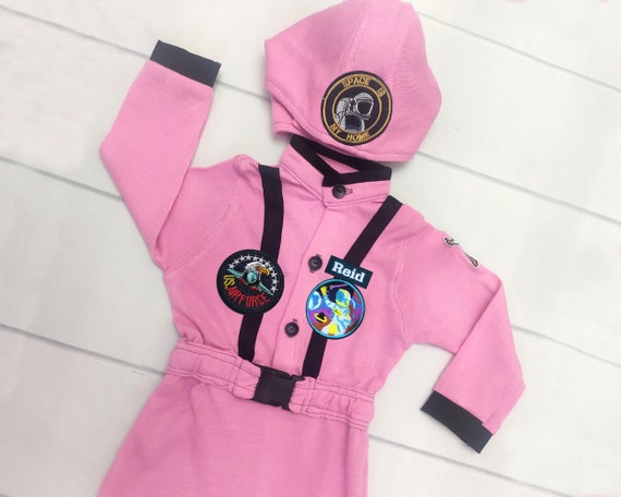 Traje de Halloween Disfraz de Bebé Niña Astronauta (Blanco, 12-18 Meses)