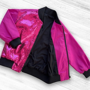 Abito da concerto da uomo con paillettes, giacca con perline, giacca bomber, giacca alla moda, giacca personalizzata, regalo per il primo compleanno immagine 8