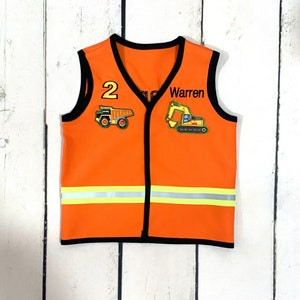 Construction Costume Cosplay-Safety Vest-Custom Vest-Halloween Costumes-1st Birthday Gift-Drone Pilot Vest