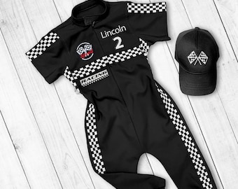 Two Fast Birthday Custom Race Suit-Fast One Birthday-Race Car Birthday-Halloween Costumes-1st Birthday Gift-Drag Race