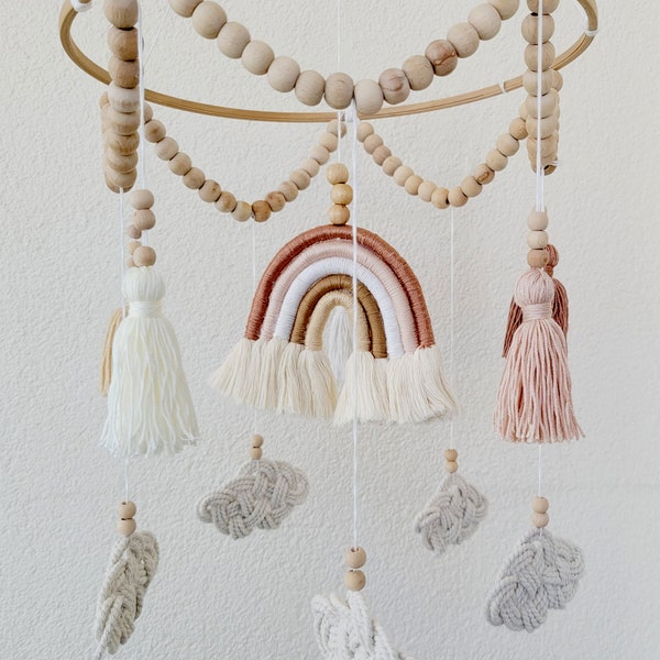 Boho Baby Mobile Etsy Australia