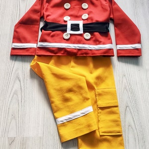 Baby Firefighter Gift for Kids-Fire Fighter 1st Birthday Gift-Halloween Costumes-Photography Photobooth Props image 4