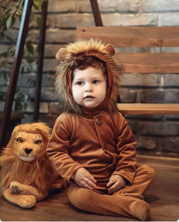 Leone Halloween Costume-Leone Neonato Outfit-Fotografia Props-Foto Shoot  Props-Fantasy Costume-Baby Shower Gift -  Italia