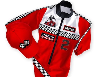 Fast One Birthday-Race Car Birthday-Two Fast Birthday Custom Race Suit-Halloween Costumes-1st Birthday Gift-Drag Race