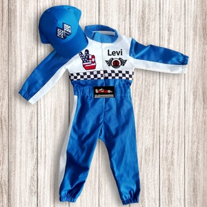 Checker Race Suit Race Car Birthday Halloween Costume 1st Birthday Gift ...