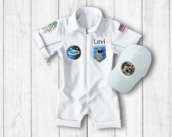 Astronautenkostuum-Ruimtevaart Baby Shower-Ruimtevaart thema verjaardag-Halloween kostuum-Ruimtevaart Jumpsuit-Ruimtevaart thema kinderkamer