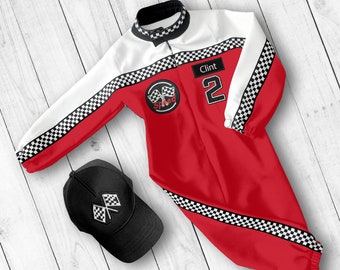 Two Fast Birthday Custom Race Suit-Fast One Birthday-Race Car Birthday-Halloween Costumes-1st Birthday Gift-Drag Race