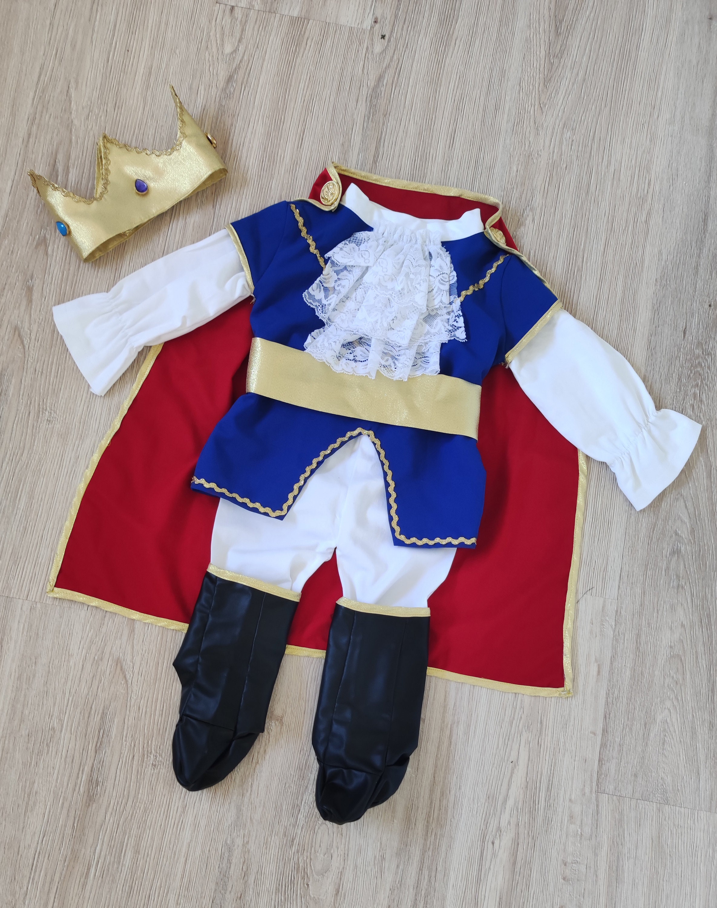 Prince Costume-prince Birthday-photography Props-halloween Costume-1st  Birthday Gift - Etsy