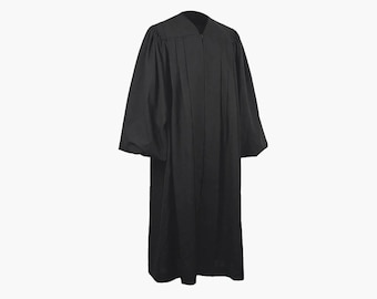 Black Robe Judge Gift Halloween Costumes-1st Birthday Gift-Graduation Gown Robe
