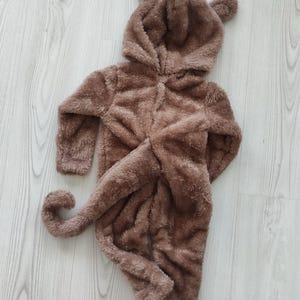 Disfraz de mono, disfraz de chimpancé, disfraz de Halloween, disfraz de niño pequeño imagen 5