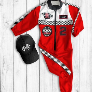 Fast One Birthday-Race Car Birthday-Two Fast Birthday Custom Race Suit-Halloween Costumes-1st Birthday Gift-Drag Race image 3