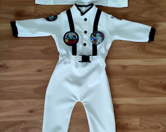 SIRIGOGO Neugeborenes Baby Jungen Strampler Overall Rollenspiel Astronaut Spaceman Cosplay Raumanzug