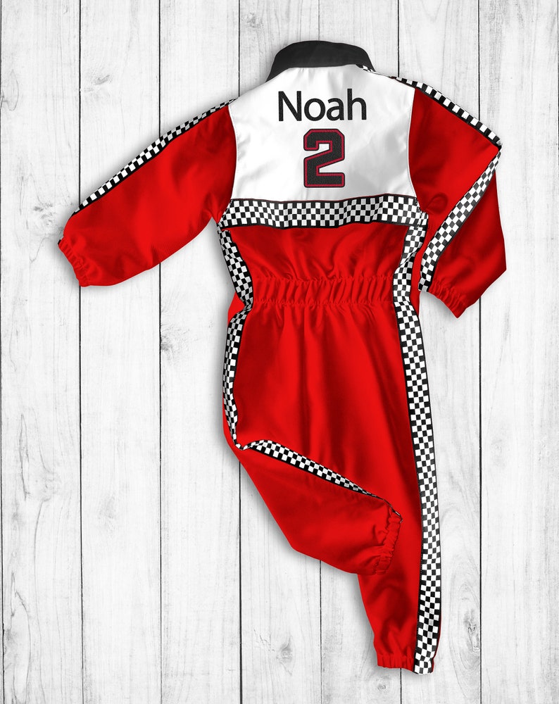 Fast One Birthday-Race Car Birthday-Two Fast Birthday Custom Race Suit-Halloween Costumes-1st Birthday Gift-Drag Race image 9