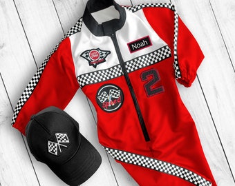 Fast One Birthday-Race Car Birthday-Two Fast Birthday Custom Race Suit-Halloween Costumes-1st Birthday Gift-Drag Race