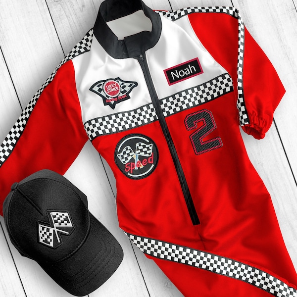 Fast One Birthday-Race Car Birthday-Two Fast Birthday Custom Race Suit-Halloween Costumes-1st Birthday Gift-Drag Race