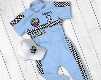 Fast One Birthday-Halloween Costumes-Two Fast Birthday-Race Car Birthday Custom Race Suit-1st Birthday Gift-Drag Race