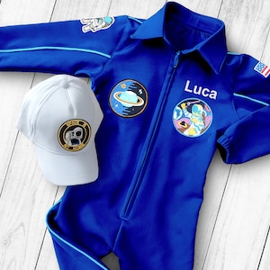 Astronaut Costume-Space Baby Shower-Halloween Costume-Space Theme Birthday Party-Space Jumpsuit-Space Themed Nursery