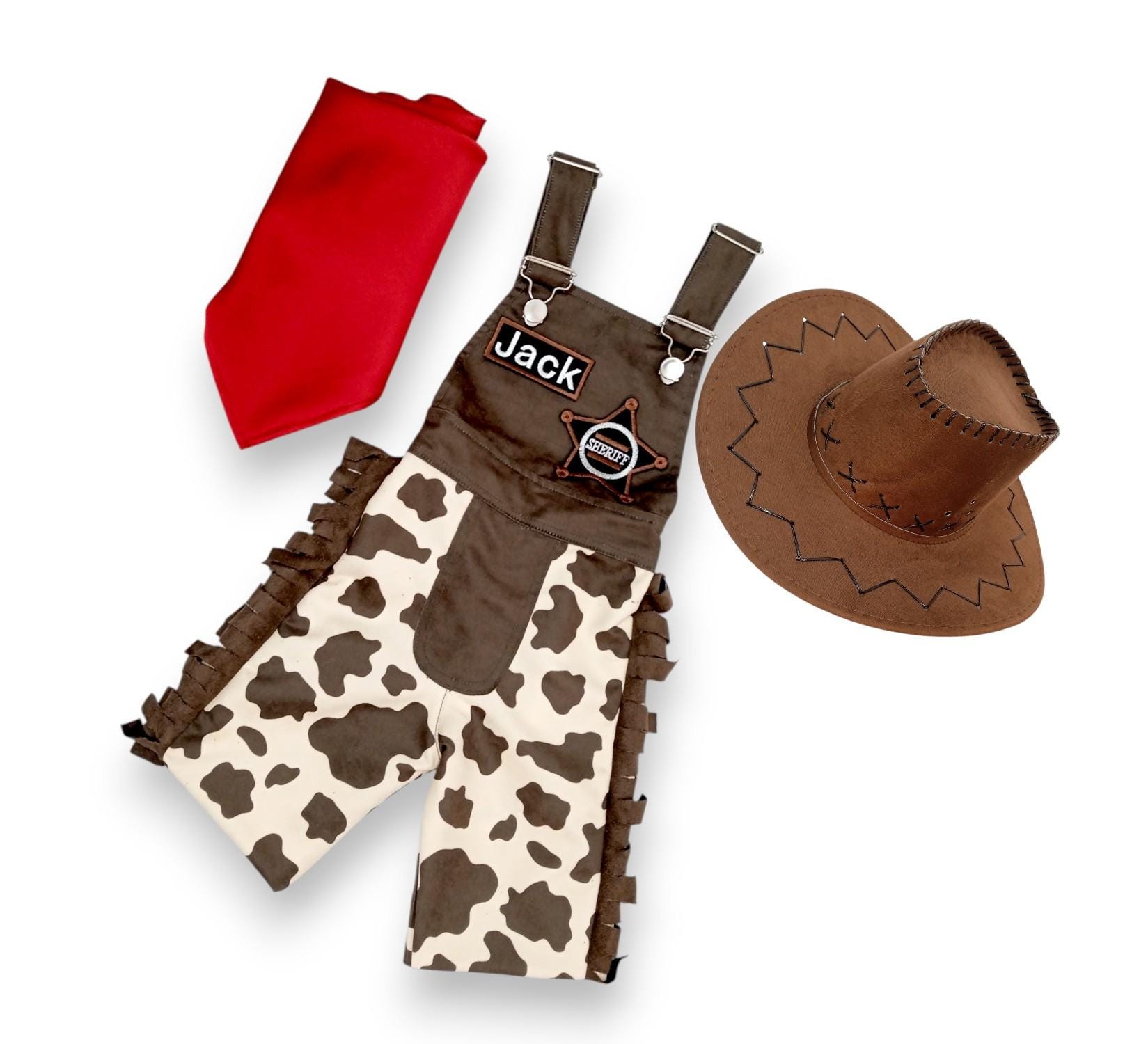 Costume Da Cowgirl Per Bambina - Set Completo Con Gilet, Gonna, Bandana E Cappello | Tema Western - Foto 7