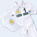 Golf First Birthday-Hole in One Birthday-Girl Golfing-Caddy Outfit-Golf Party-Golf Gifts-Golf Sweatshirt product logo