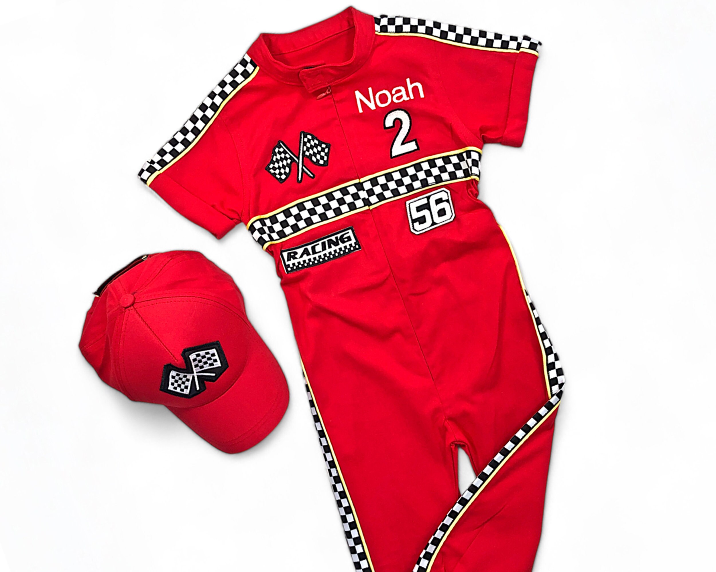 Two Fast One Birthday-Racing Jacket-Halloween Costume-Custom Name-Race Car Birthday-Kids Racing Jumpsuit-First Birthday