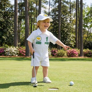 Hole in One verjaardag-golf eerste verjaardag-meisje golfen-caddy outfit-golffeest-golf geschenken-golf sweater