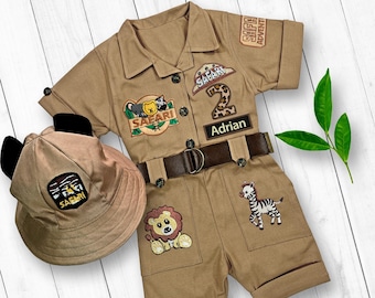 Two Wild Birthday-Safari Birthday-Scout Outfit Wild One Birthday-Girl Scout Party-Safari Nursery Decor-Halloween Costume