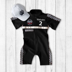 Race Car Birthday-Custom Race Suit-Halloween Costume-1st Birthday Gift-Photography Props-Infant Costume-Racer Jacket