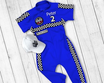 Two Fast Birthday Custom Race Suit-Fast One Birthday-Race Car Birthday-Racing Jacket-Halloween Costumes